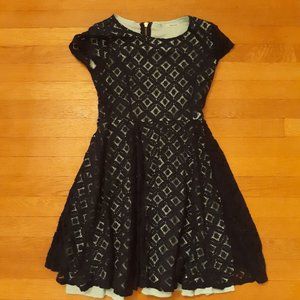 blue size 3/4 women dress